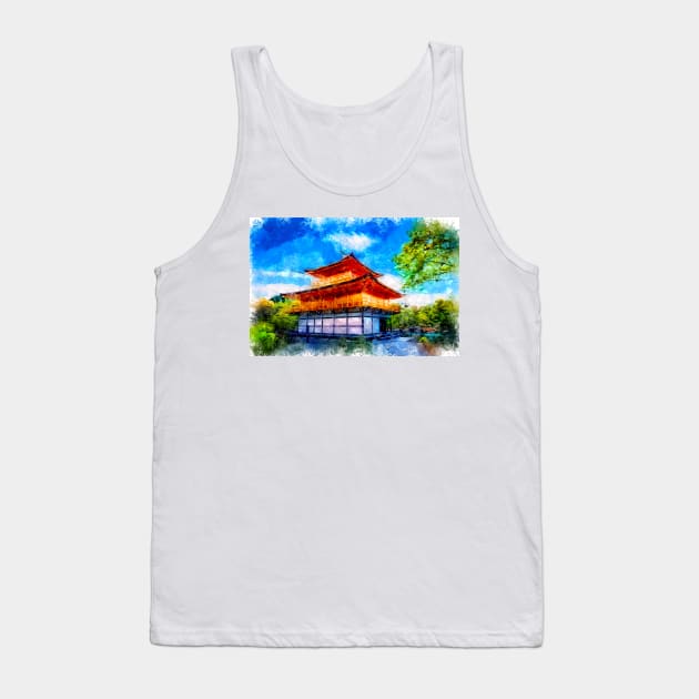 Japanese Shrine / Most Beautiful Places on Earth Tank Top by Naumovski